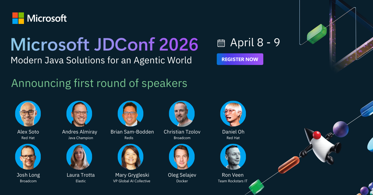 JDConf Speaker Announcement